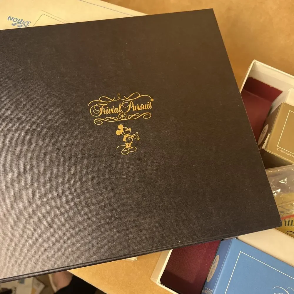 Trivial‎ Pursuit Walt Disney Family Edition Master Game Vintage 1985